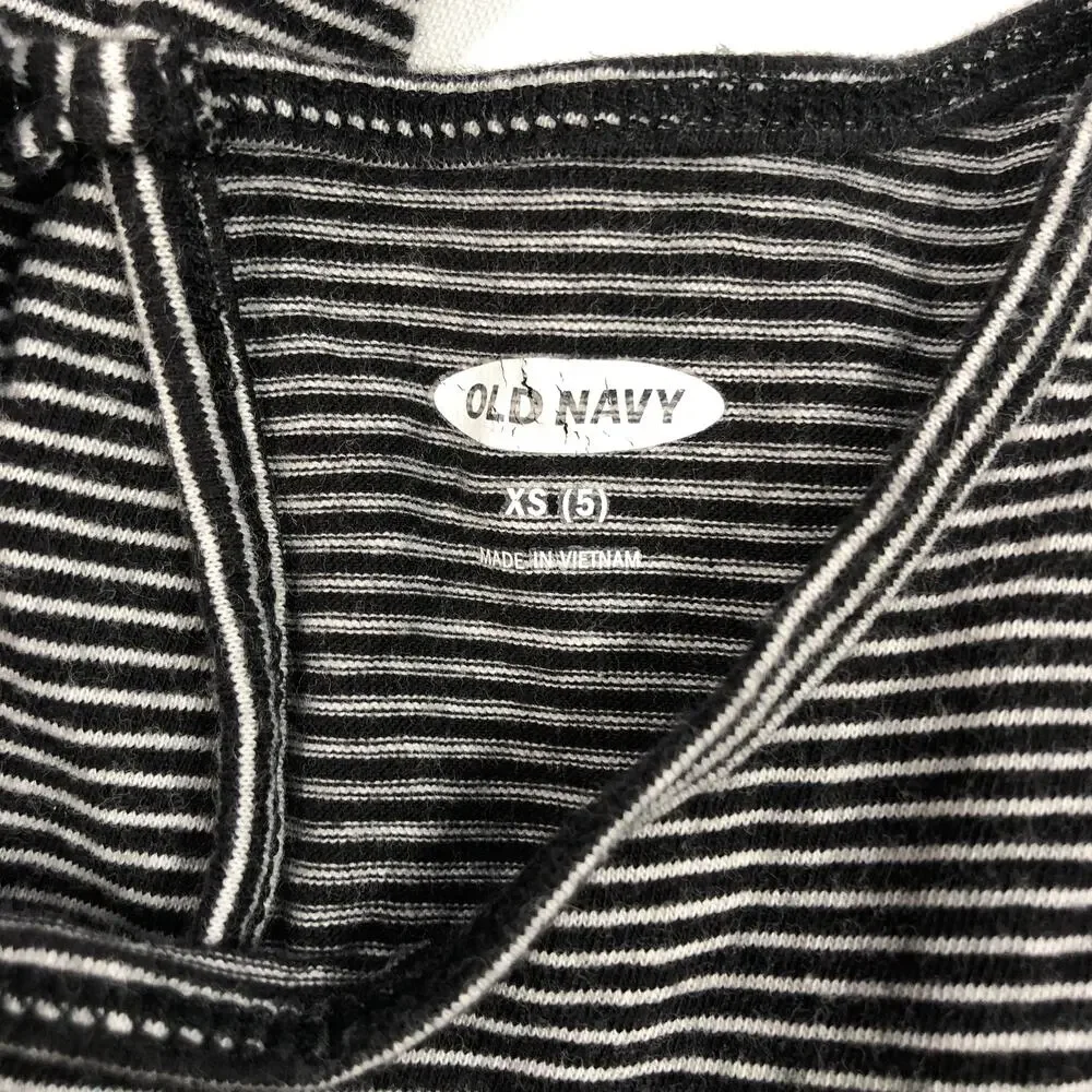 OLD NAVY GIRLS STRIPED ROMPER SIZE 4/5